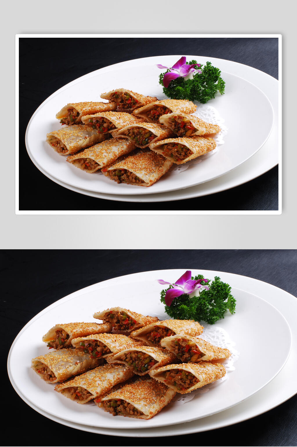 酒肆布袋饼食品图片素材