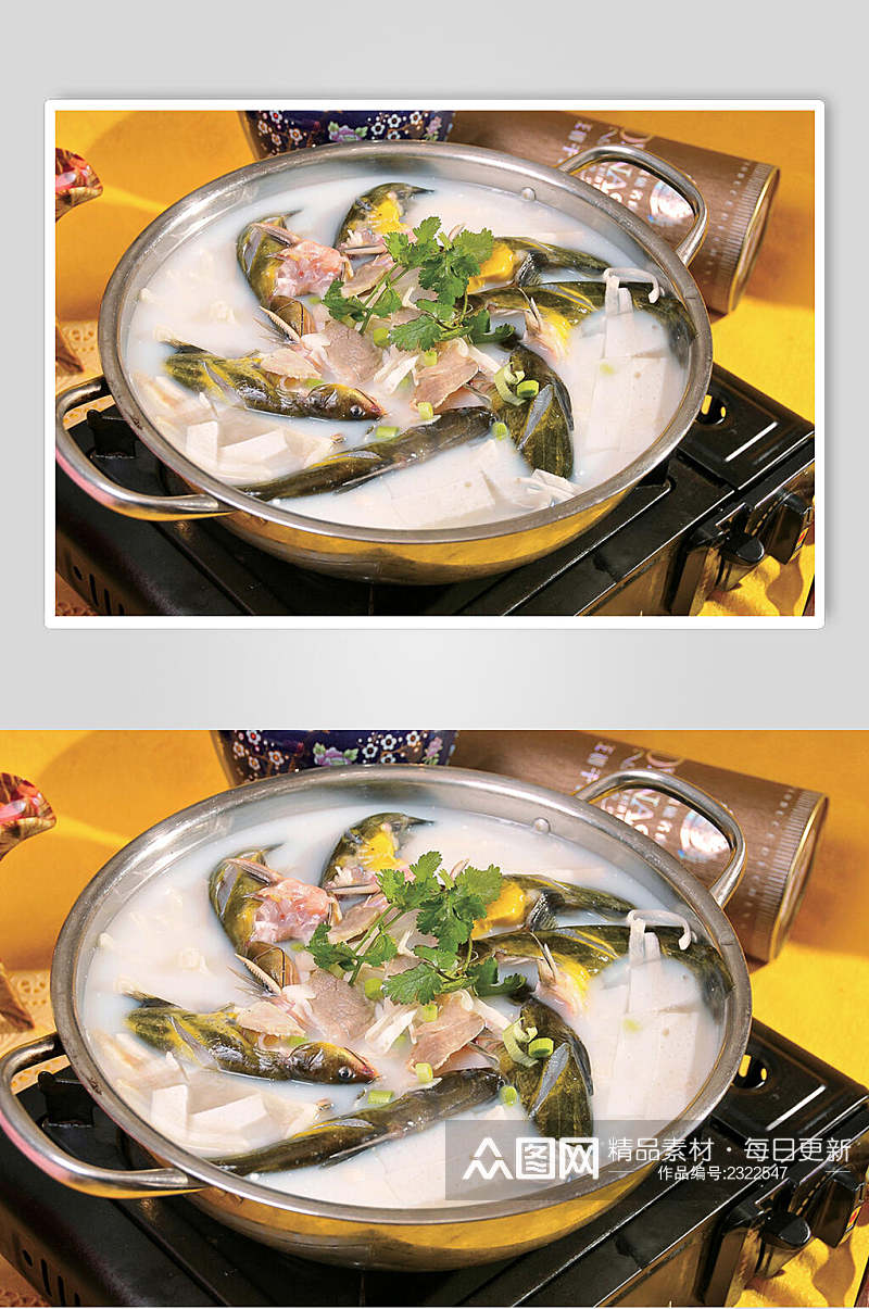 豆腐黄骨鱼餐饮图片素材