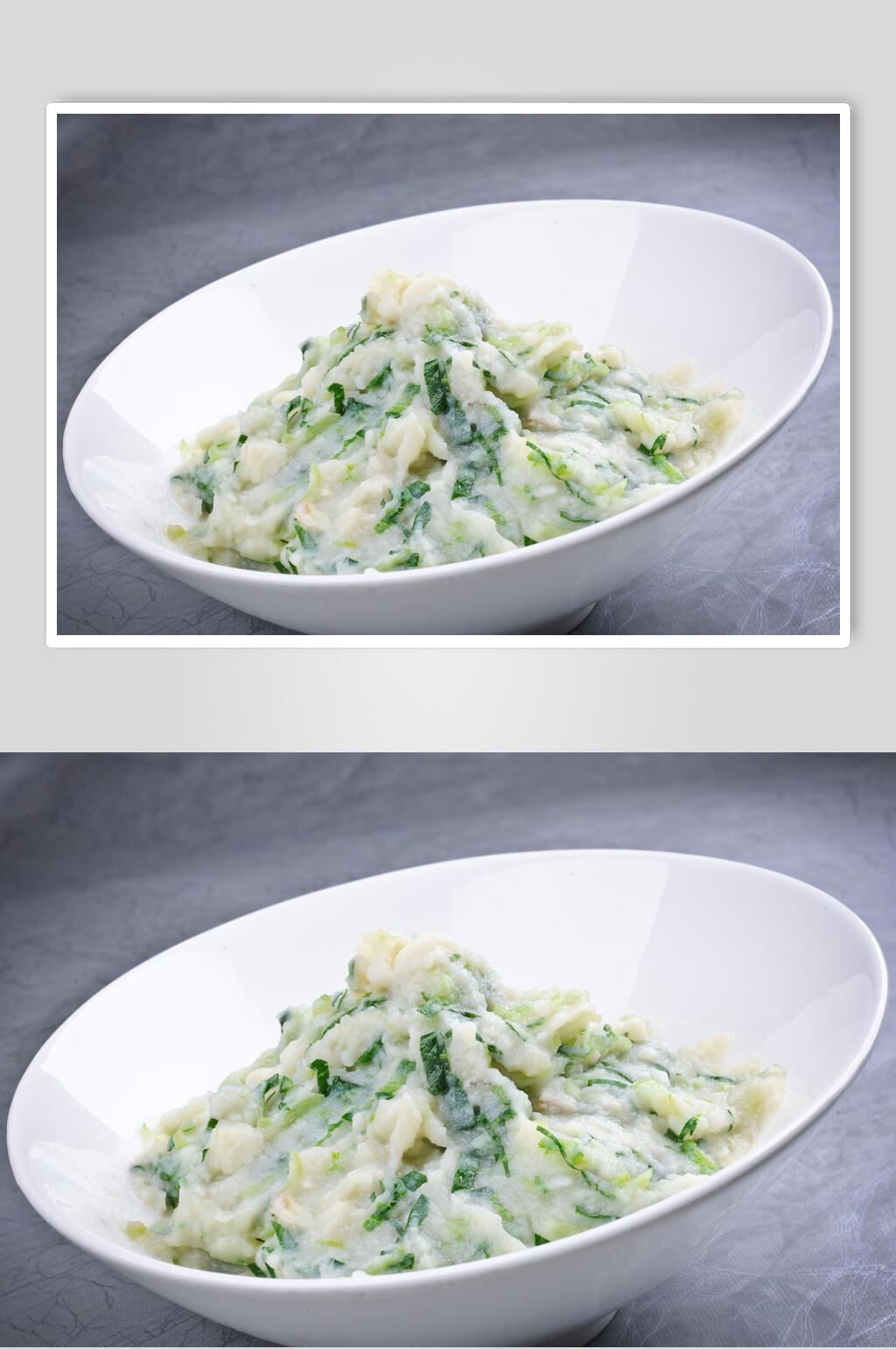 新鲜青菜土豆泥图片素材