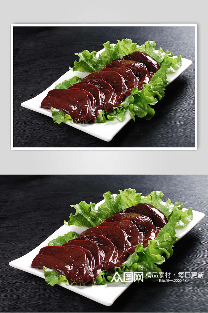 下饭蕨菜炒鸡胗食物图片素材