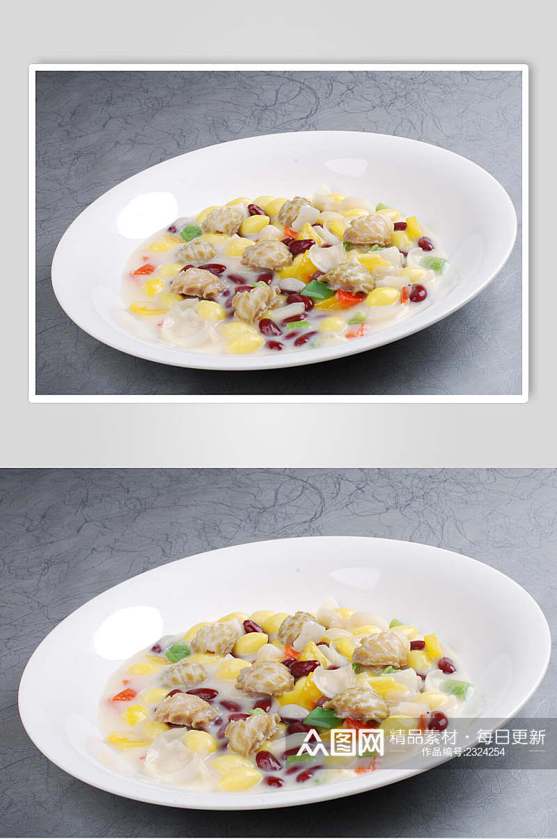 鲜莲百合焖鲜食物摄影图片素材