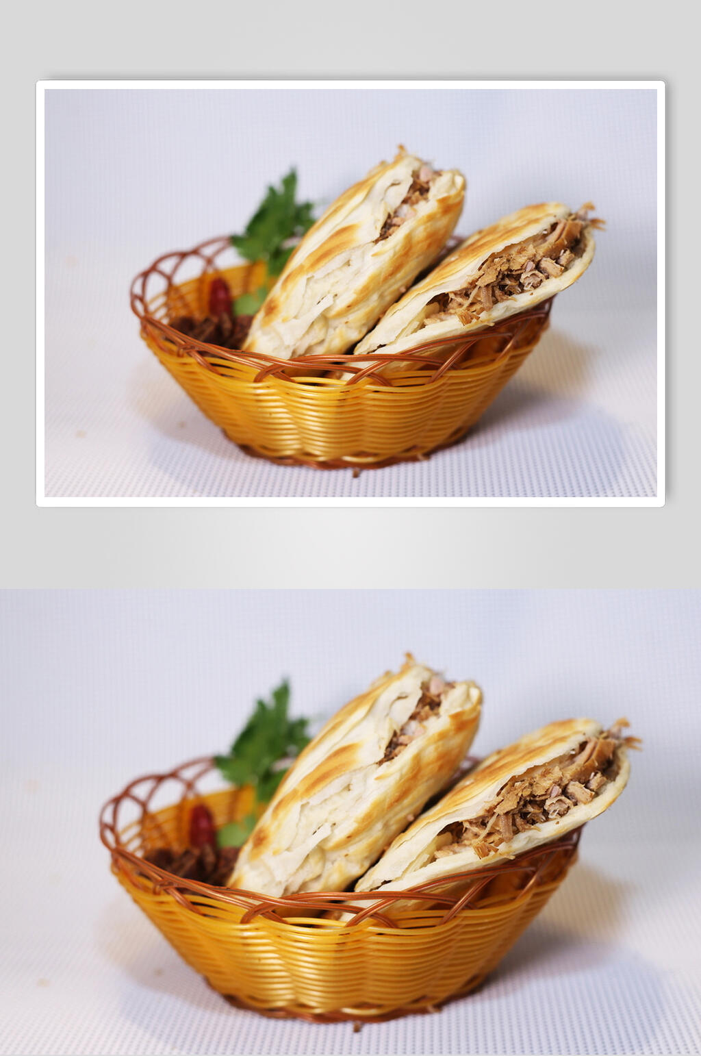 美味肉夹馍餐饮摄影图片素材