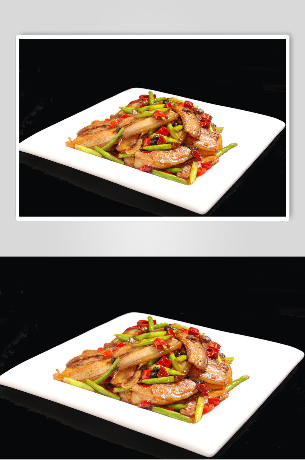 招牌回锅肉食物高清图片素材