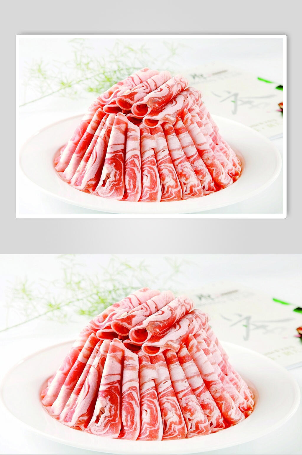 羊肉卷食品高清图片素材