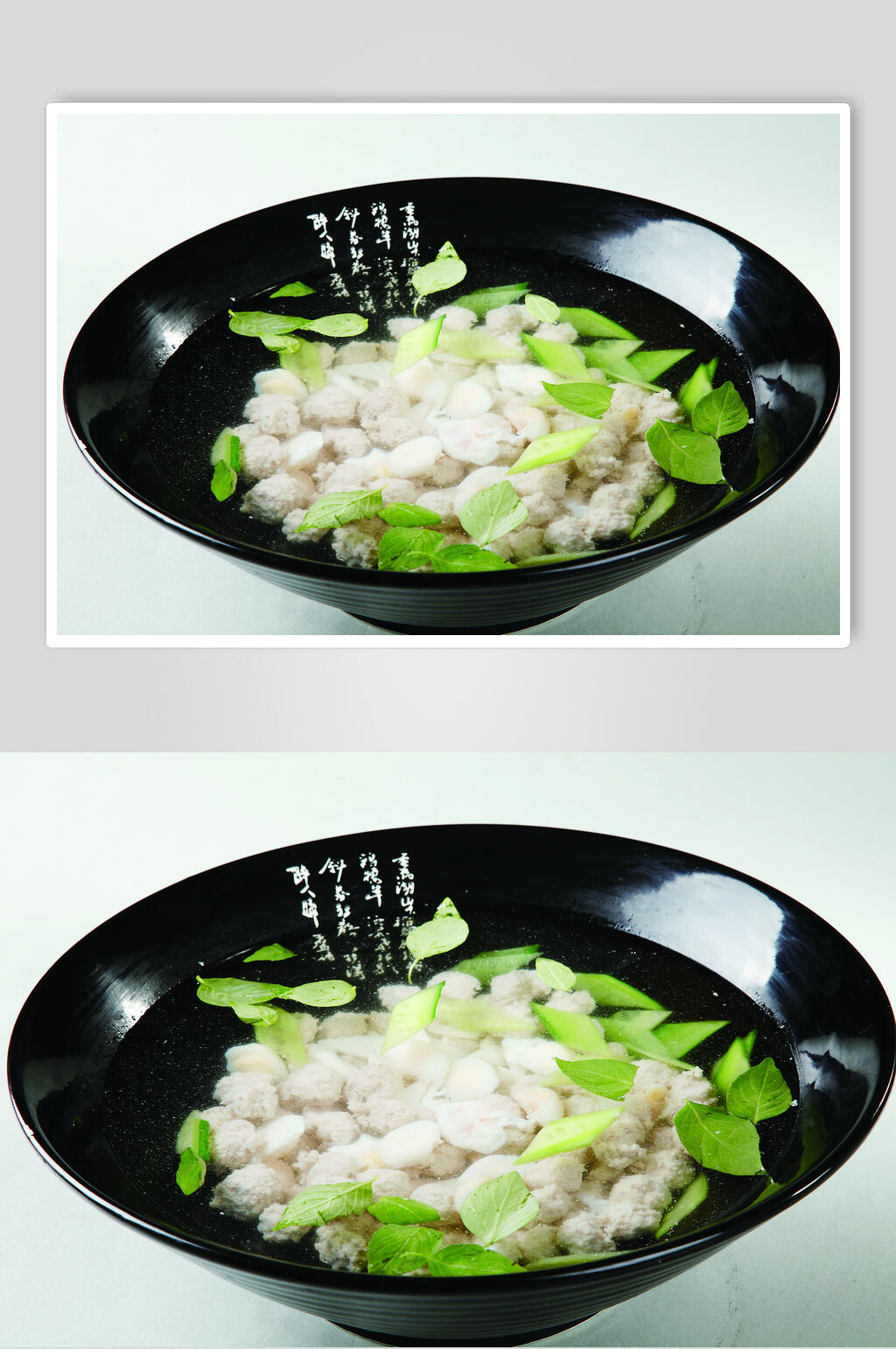精品肉滑蛋餐饮高清图片素材