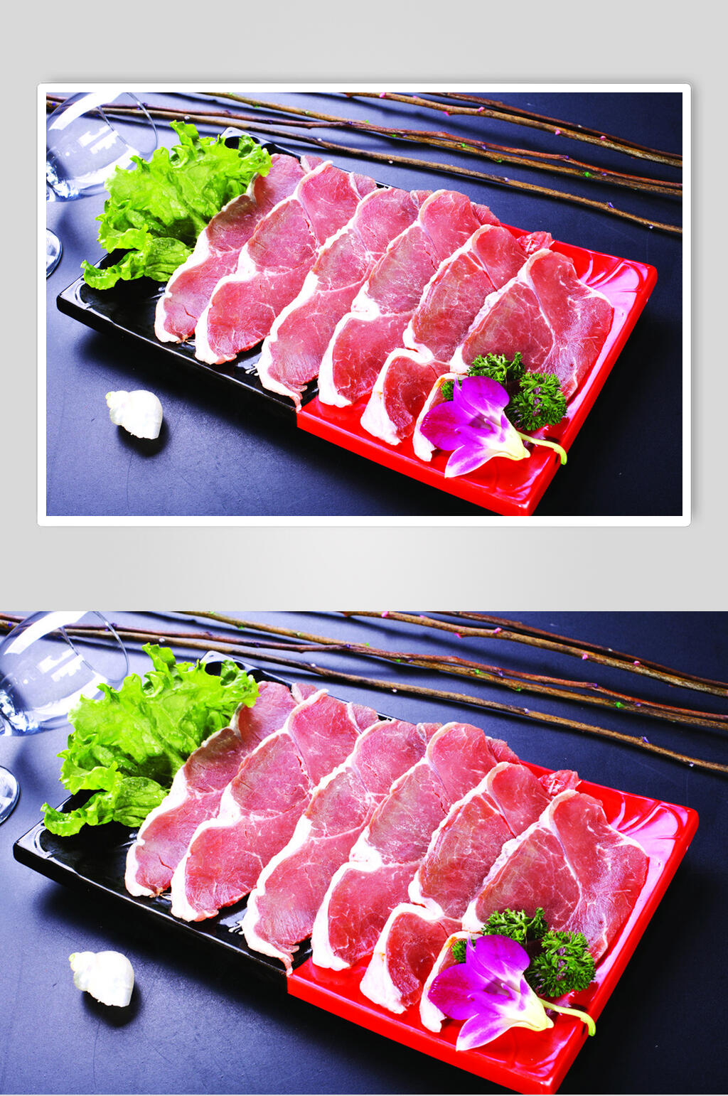肥牛外脊食物高清图片素材