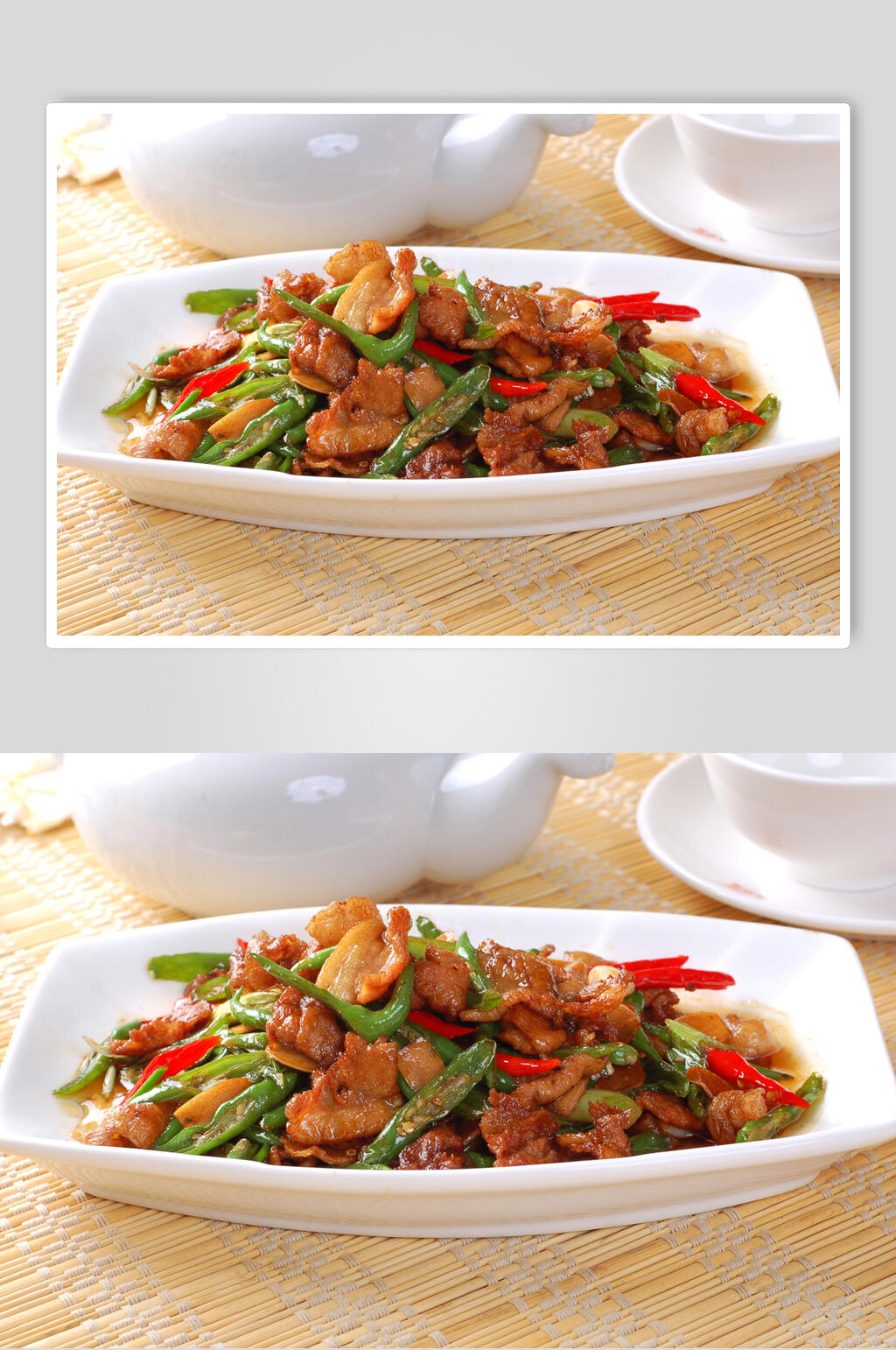 招牌美食小炒肉摄影图片素材