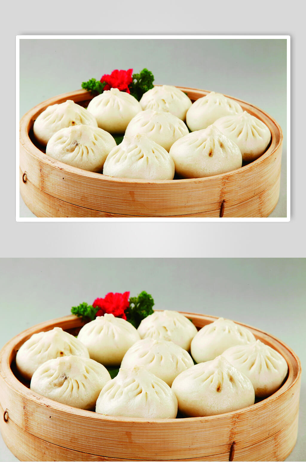 鲜香美味干菜素包食品高清图片素材