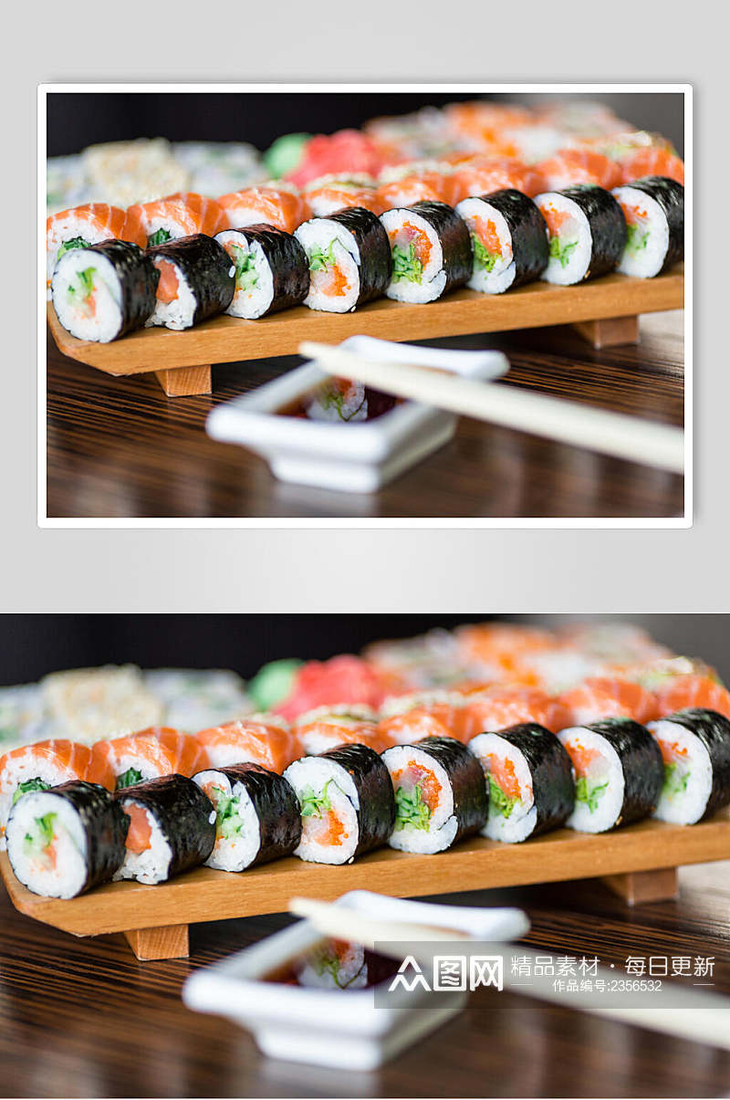 经典美食寿司食品摄影图片素材
