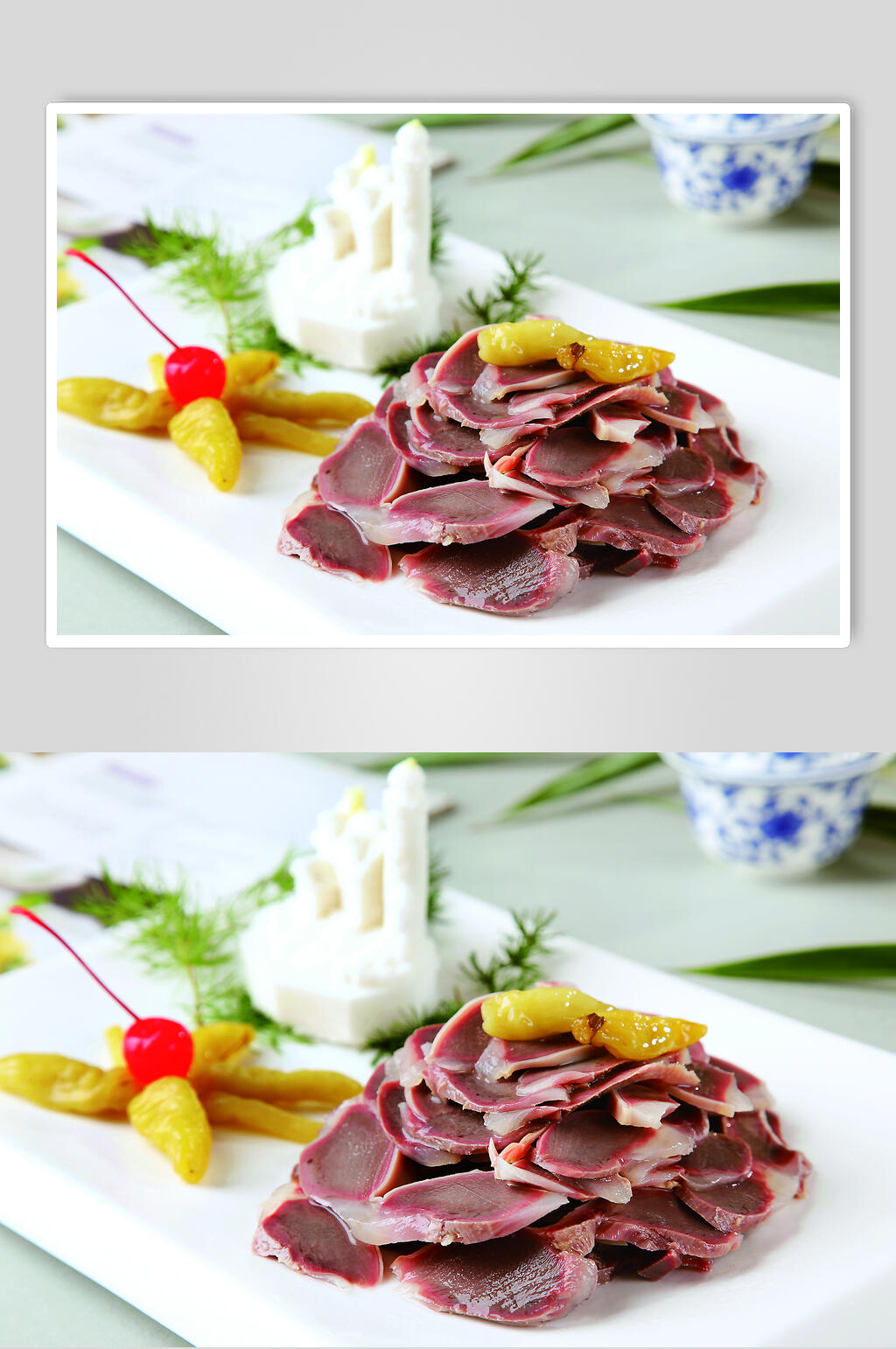 泡椒鸭胗食物图片素材