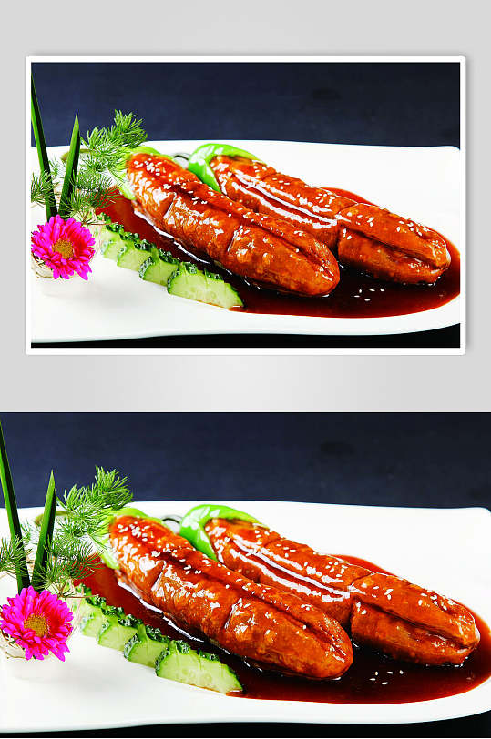 官府酱秋茄餐饮食品图片