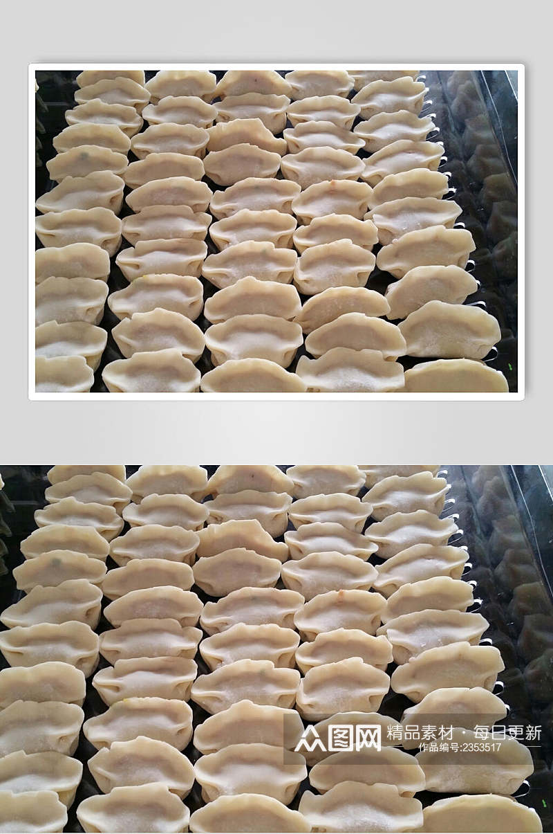 营养美味小吃饺子食品高清图片素材