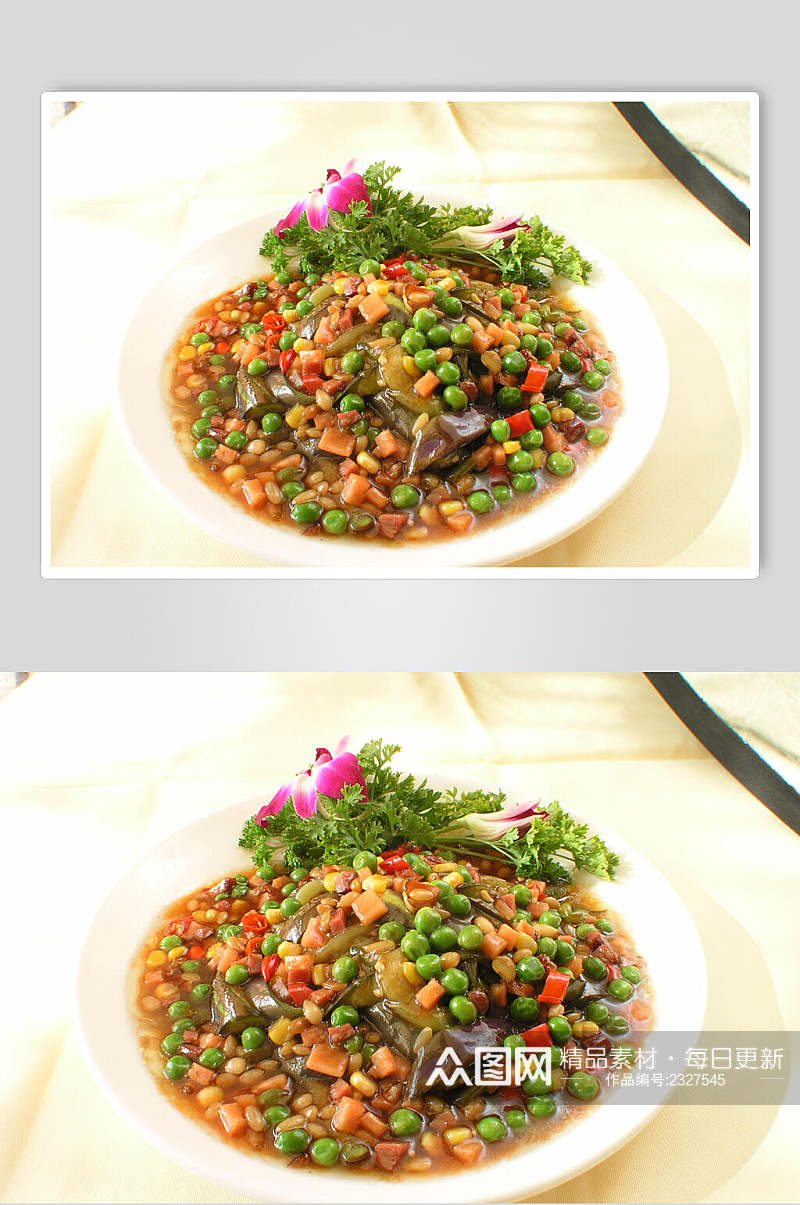 罗汉茄子餐饮食品图片素材