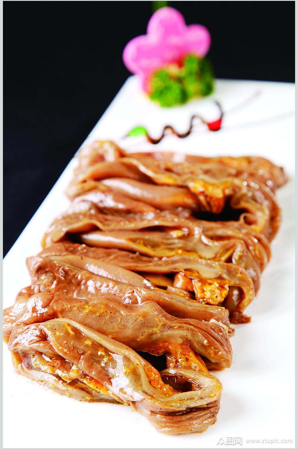 热拌驴板肠食品高清图片