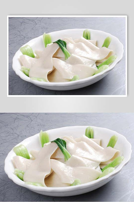 新鲜白水面片图片