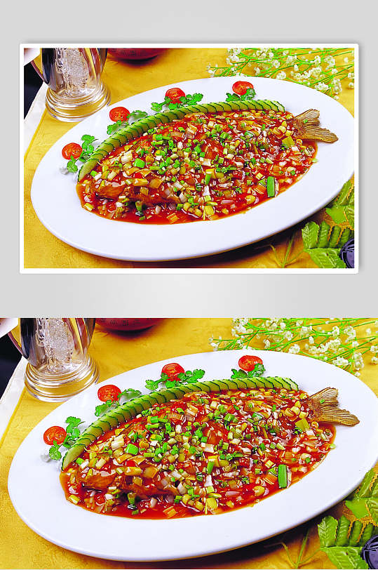 干烧武昌鱼食品图片