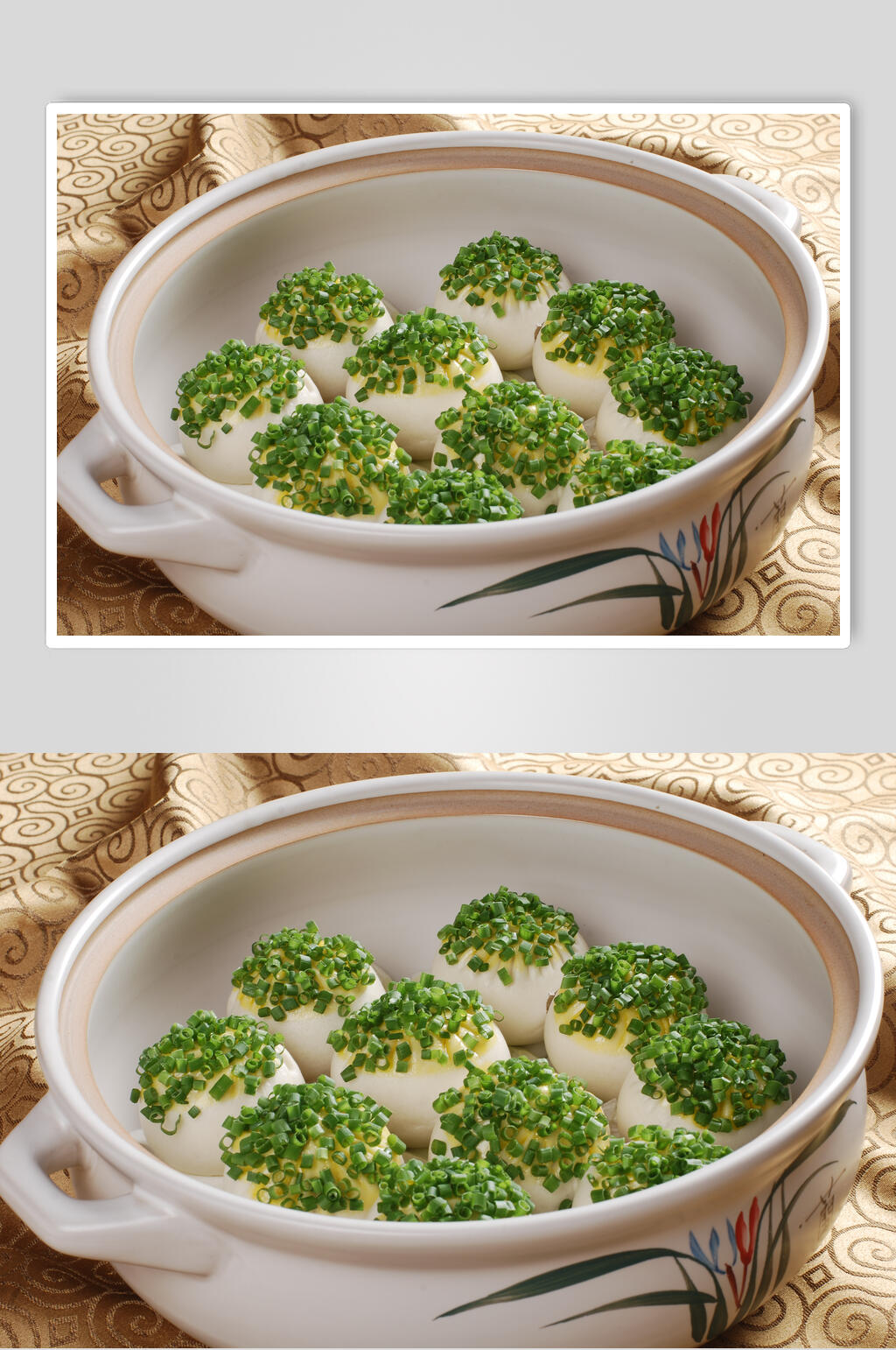 沙窝葱煎包食物图片素材
