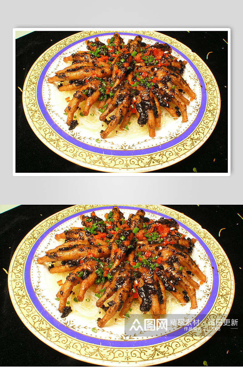 炸虾炒菜家常菜食品图片素材