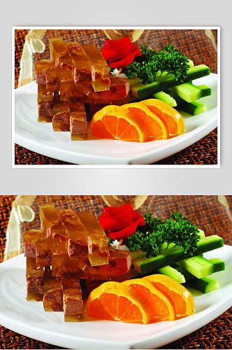 水晶鹅肝例食物图片
