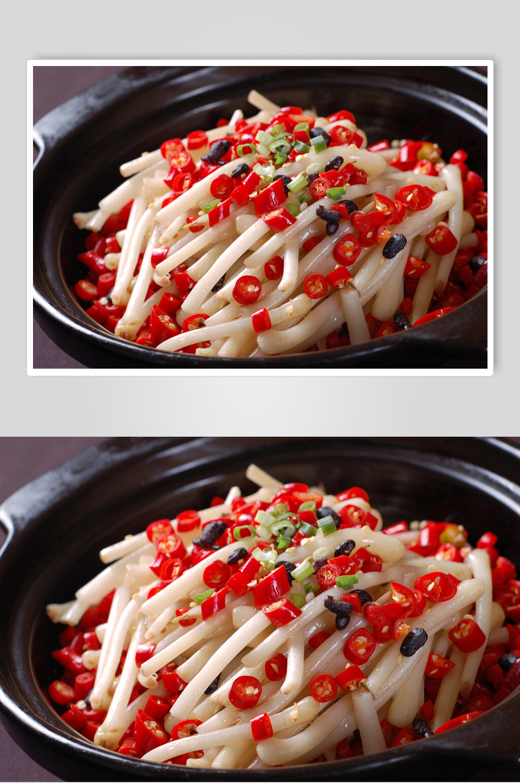 湘菜砂锅花生苗食品图片素材