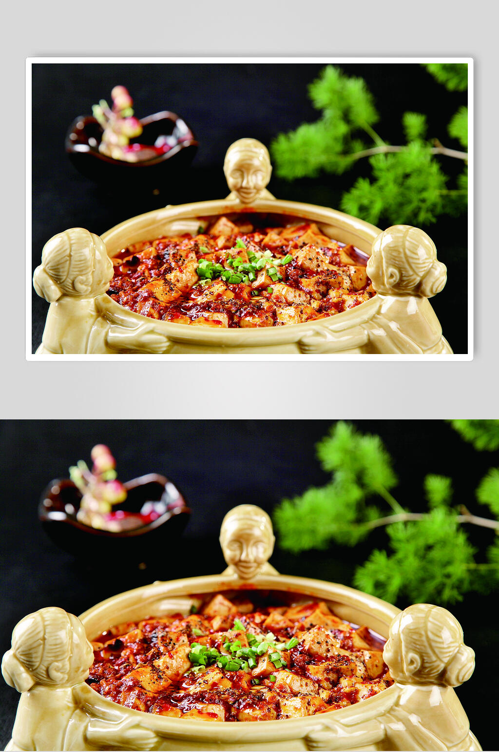 特色麻婆豆腐食物高清图片素材
