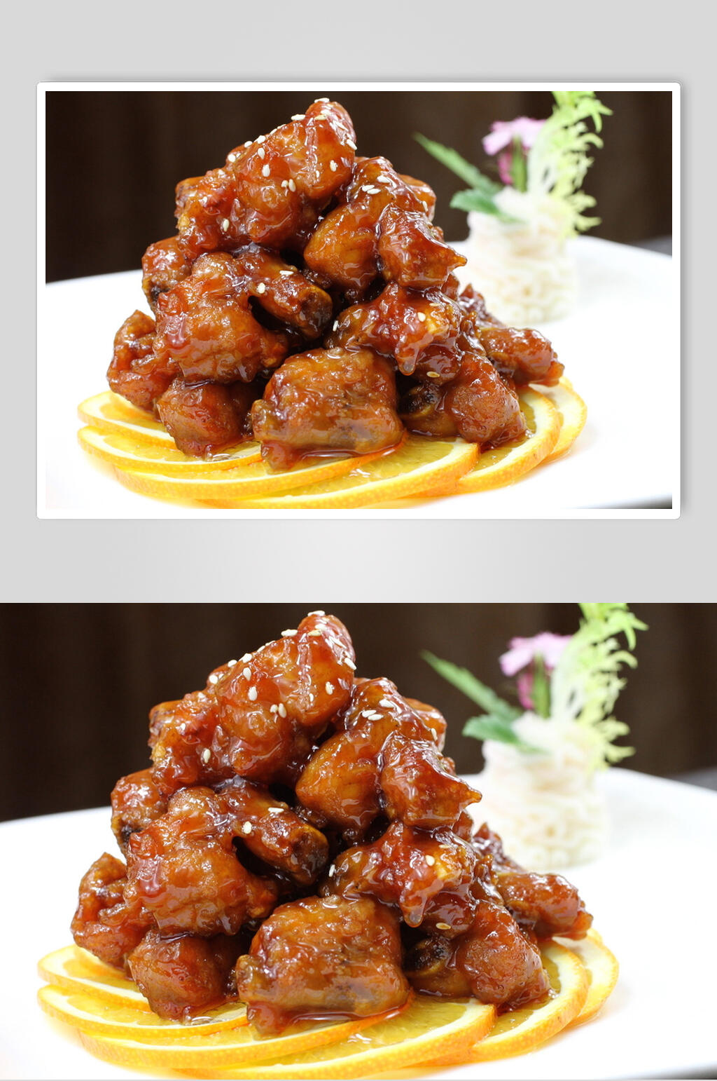 美食糖醋小排食物图片素材