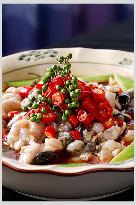 特色香辣鲜椒美蛙图片