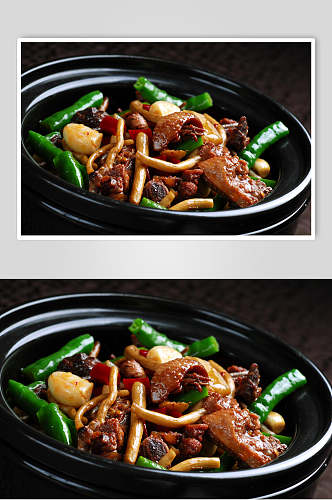 香锅土鸭餐饮食品图片
