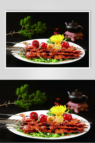 天籁牛肉餐饮食物图片