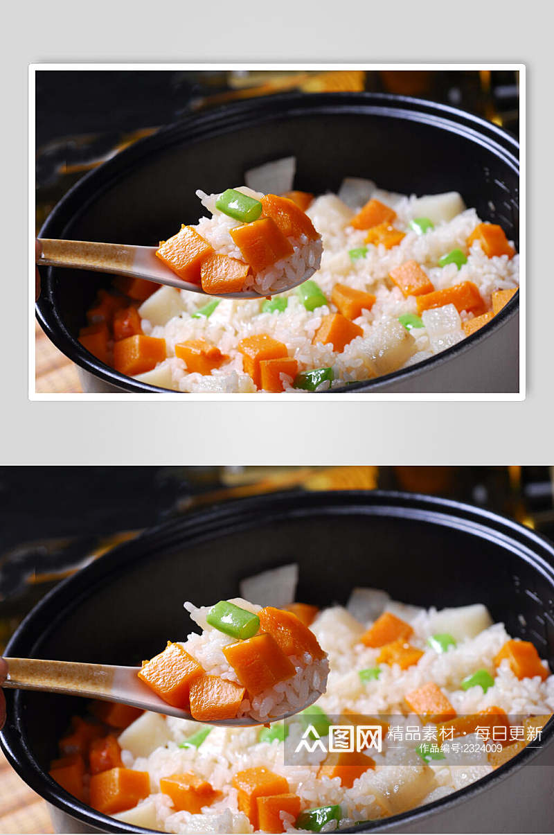 渔歌焖锅饭图片素材