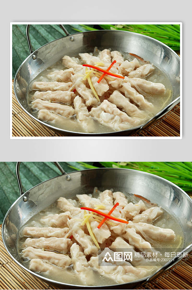 饺子银丝燕饺美食图片素材