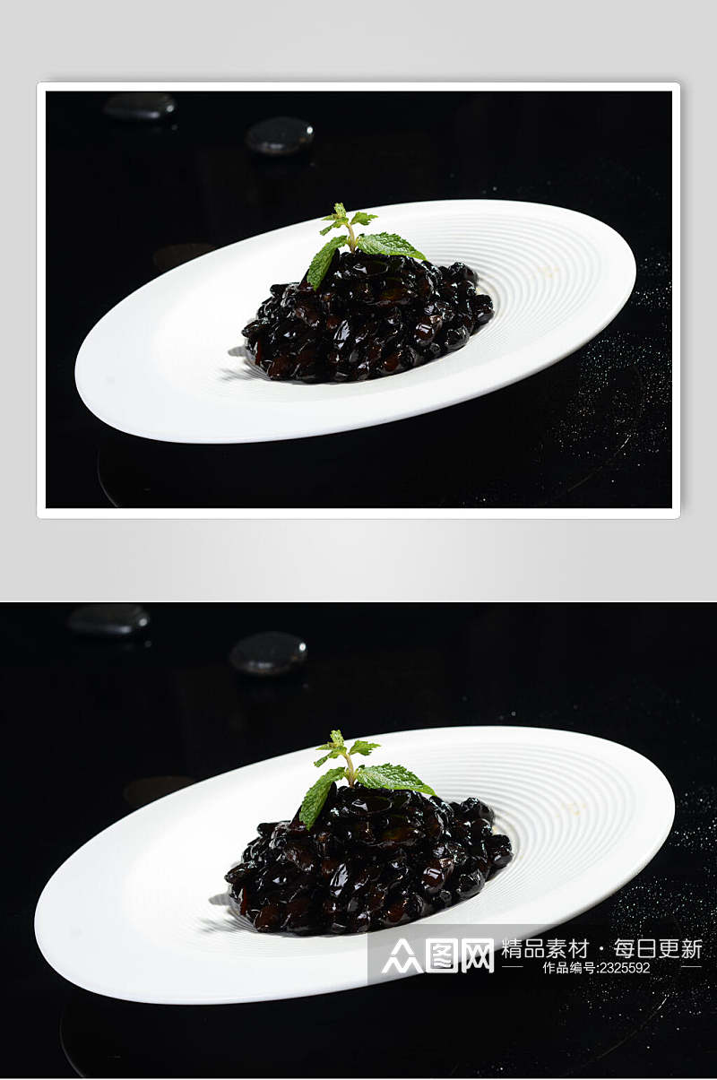 卤香黑花生食品摄影图片素材