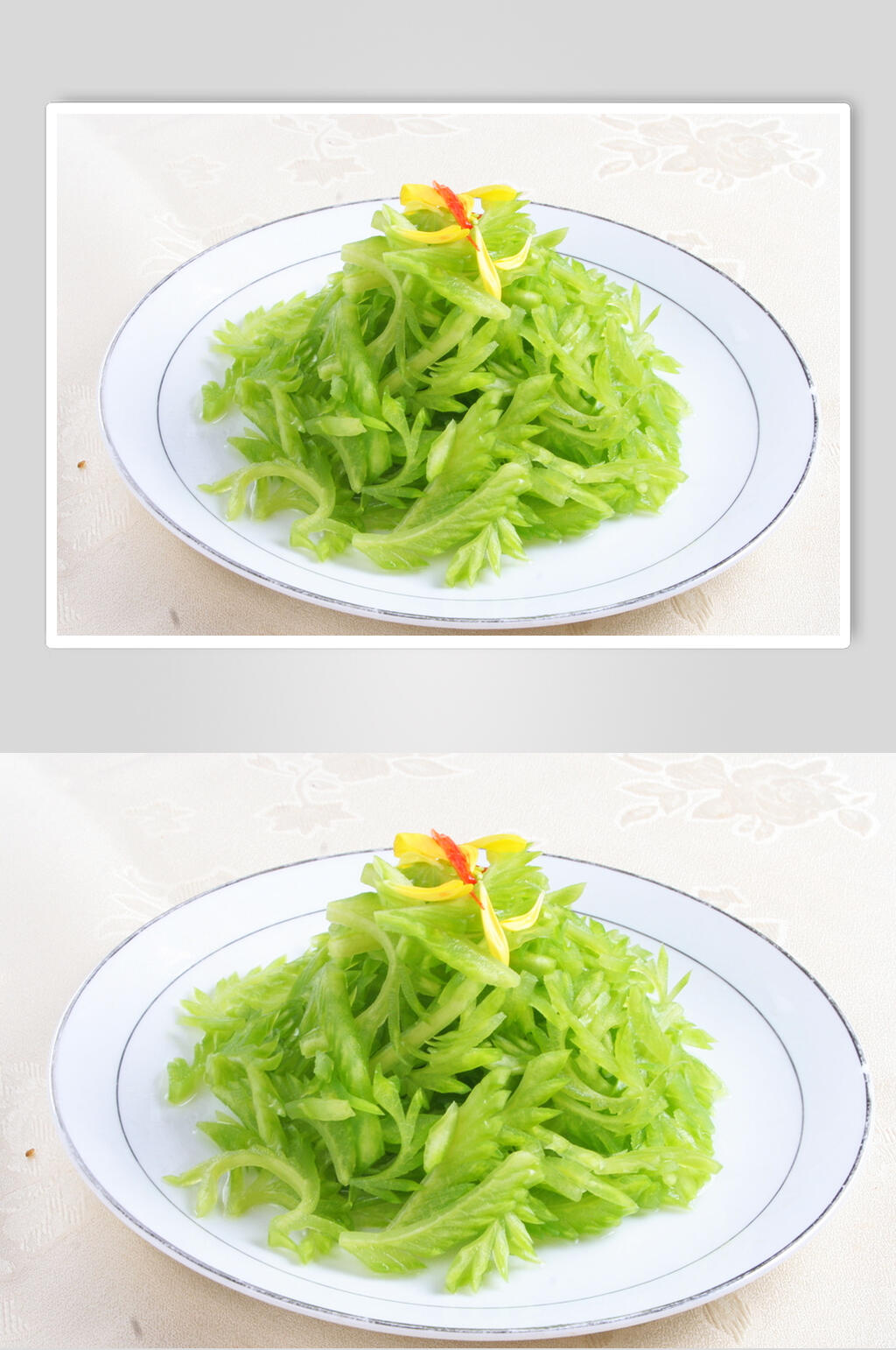 爽口凉瓜丝食品图片素材