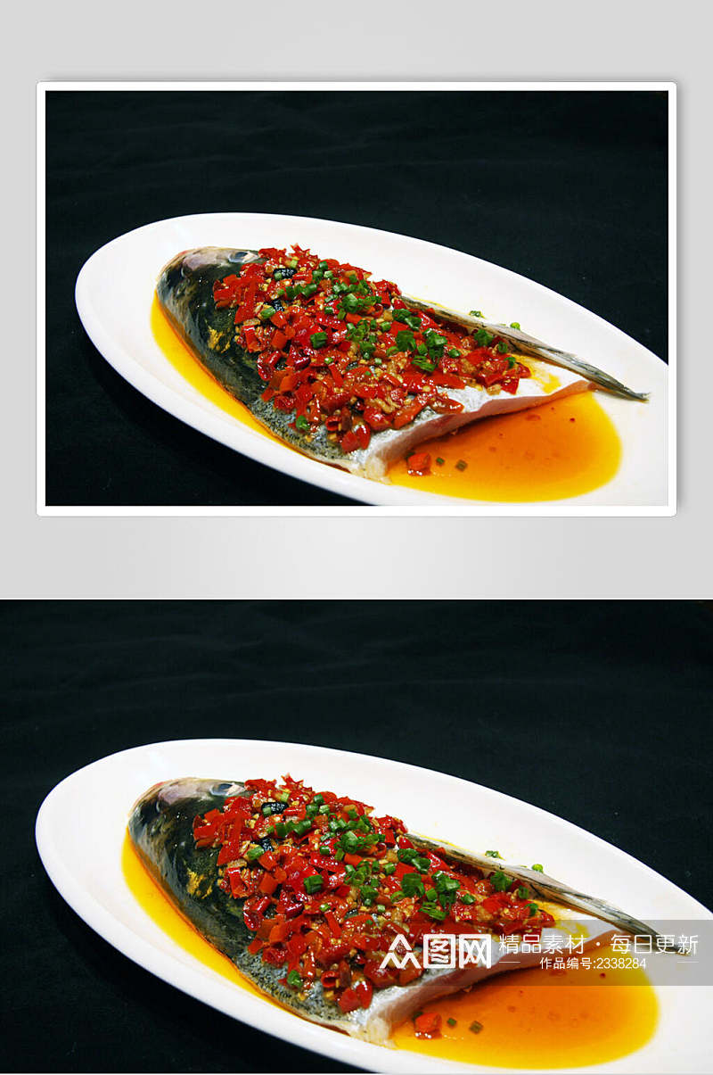 飘香剁椒鱼头食物图片素材