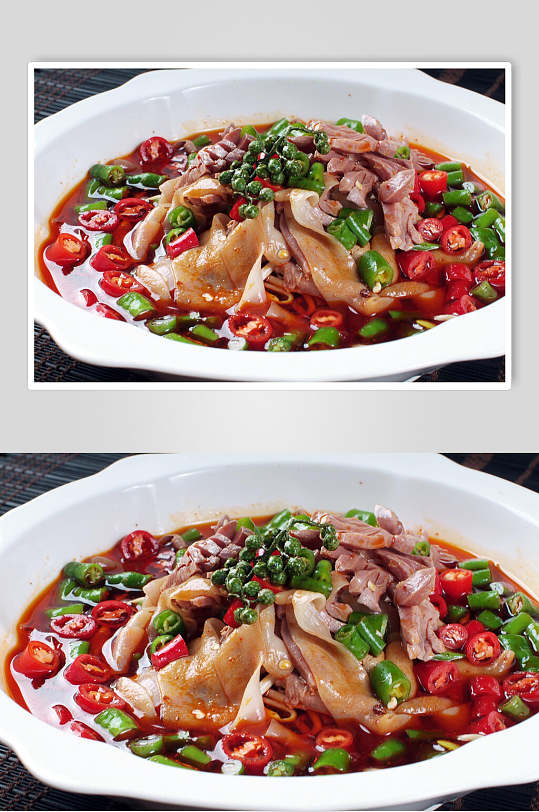 鲜椒鸡件食物图片