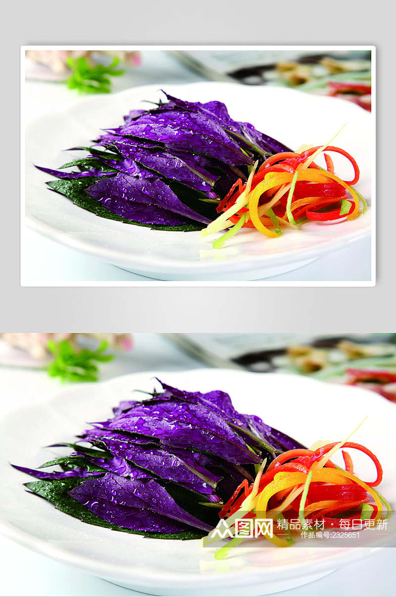 天香紫贝葵食品摄影图片素材