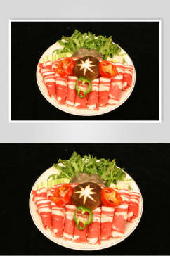 牛肉火锅面餐饮图片
