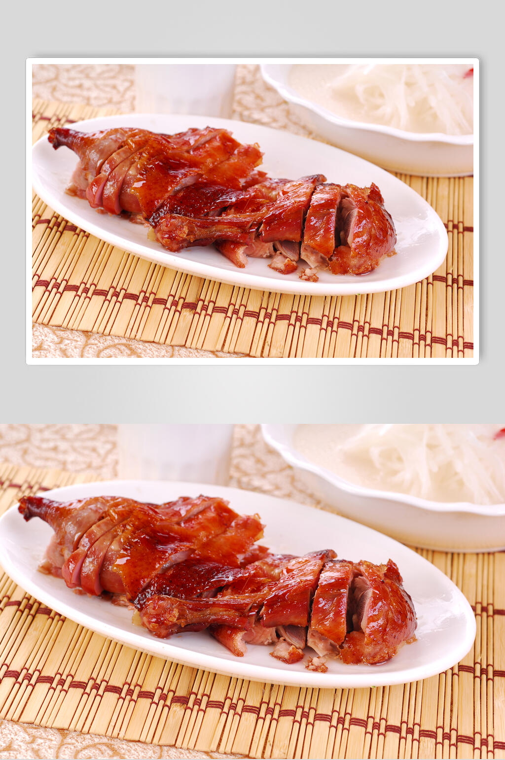田水烤鸭食品高清图片素材
