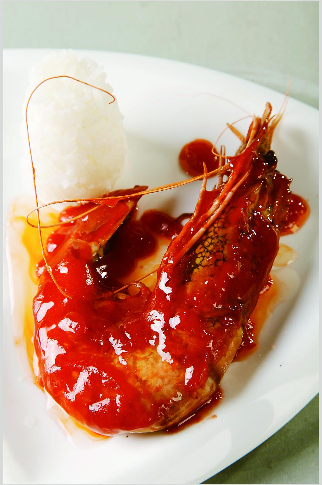 鲜虾青瓜烙食物图片素材