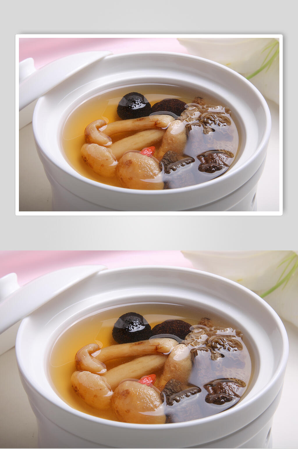 美味极品菌皇汤每位高清图片素材