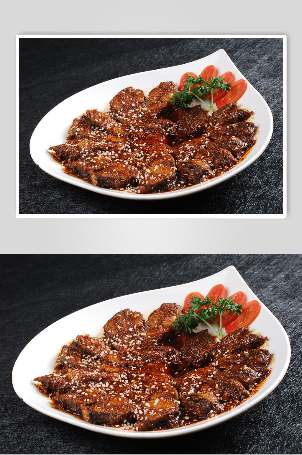 艳阳烤鱼食品高清图片素材