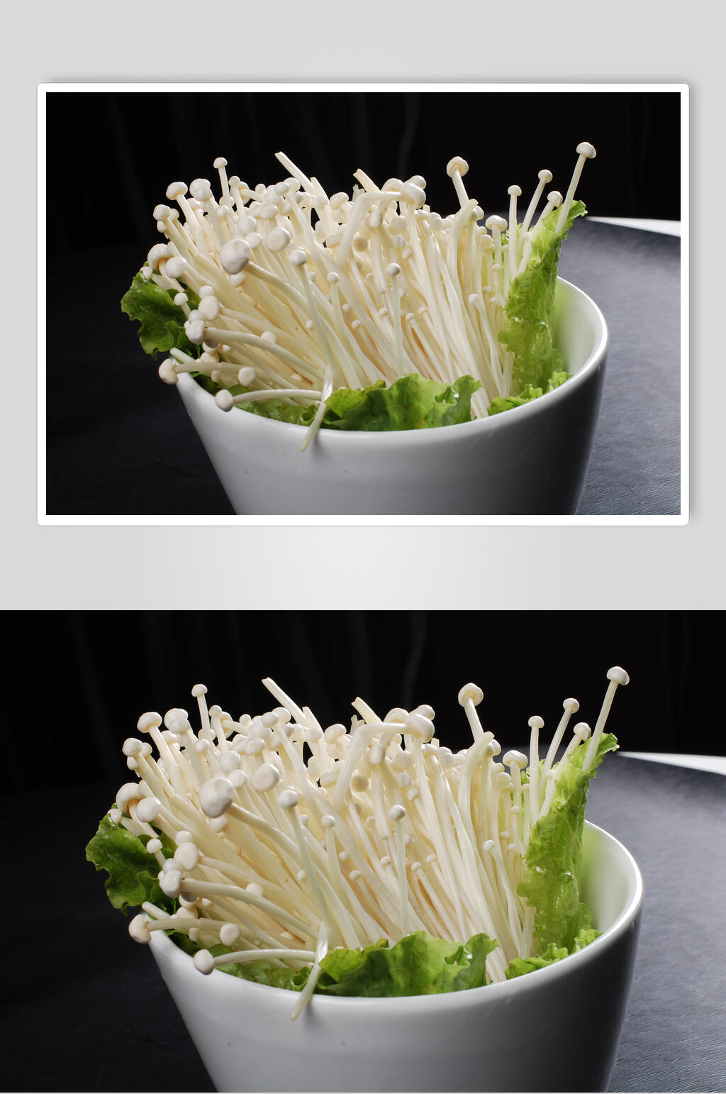 招牌金针菇食品高清图片素材