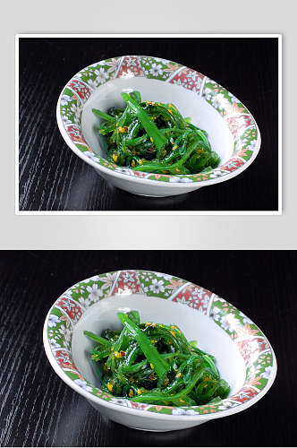 前菜中华海藻美食图片