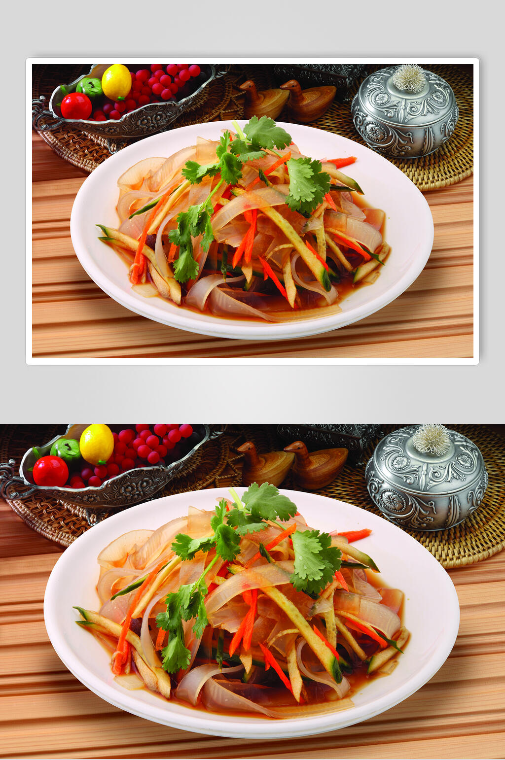新鲜美味凉皮食品高清图片素材