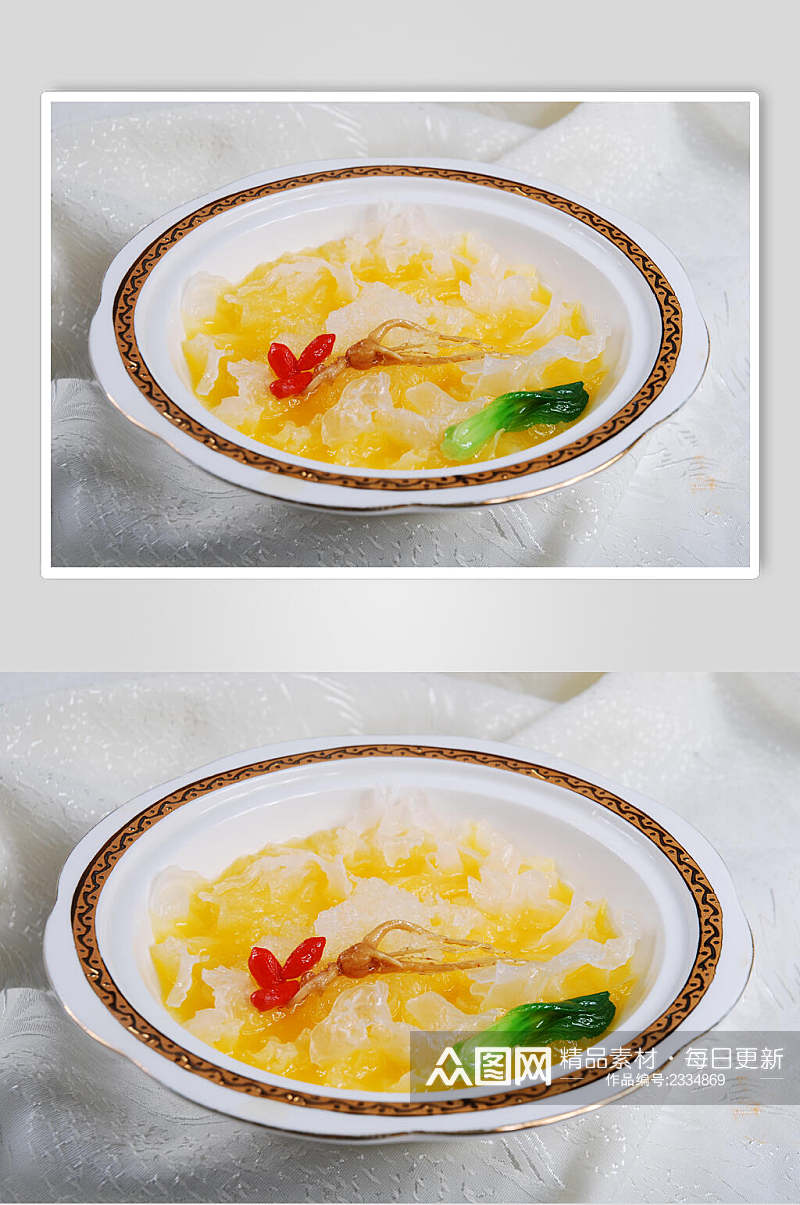 乾隆一品官燕食物摄影图片素材