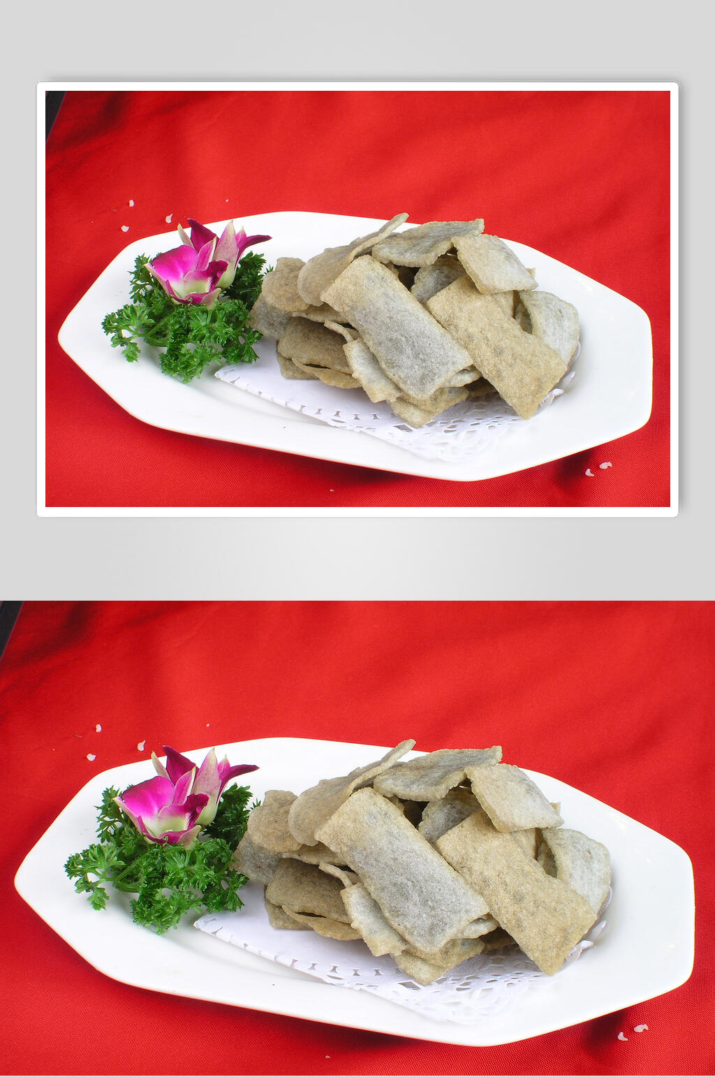 炸灌肠食物摄影图片素材