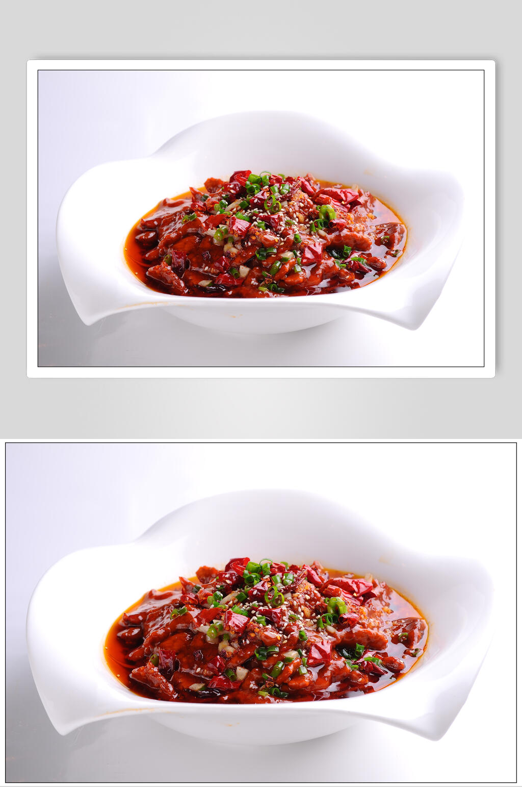香辣美味招牌水煮牛肉餐饮食物图片素材