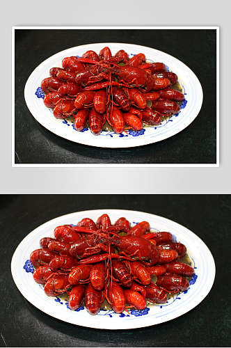 小吃麻辣小龙虾食品高清图片