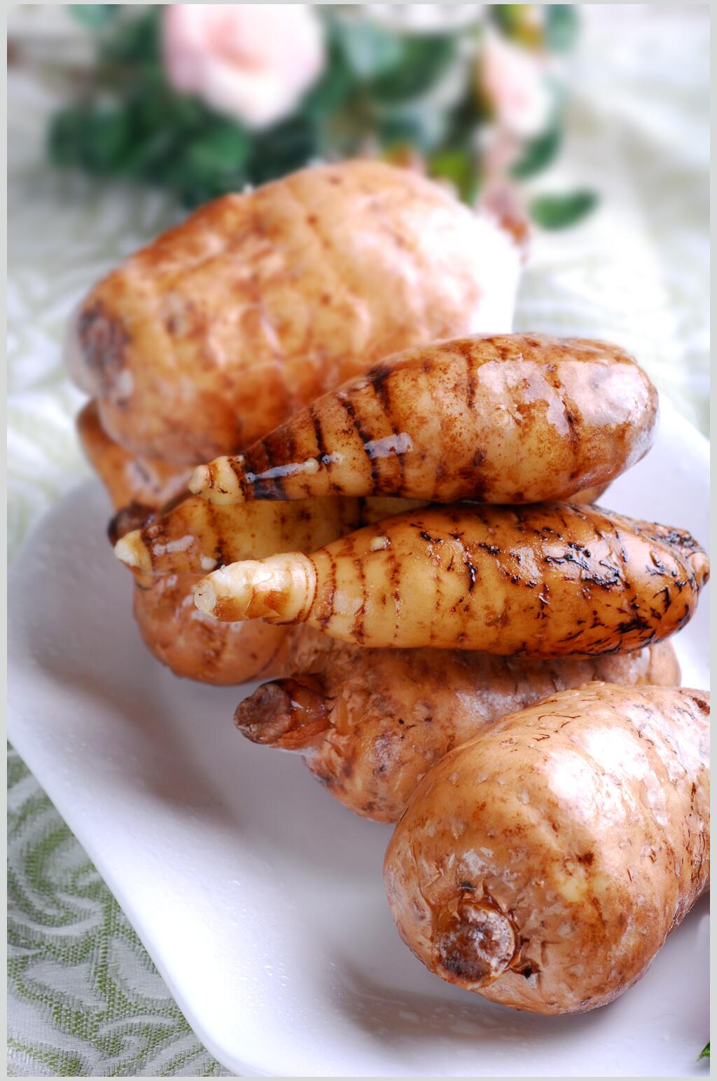 鲜香特天麻食物高清图片素材