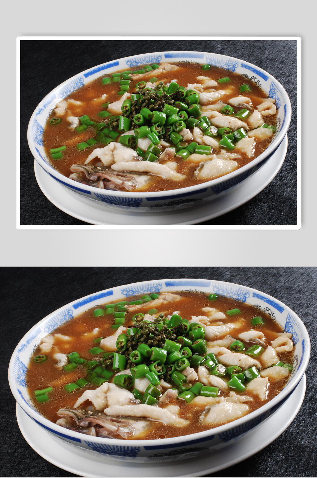 鲜青椒水煮鱼餐饮食品图片素材